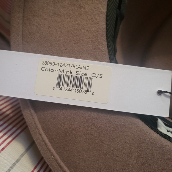 EUGENIA KIM Wool Fedora Hat NWT - Picture 4 of 4